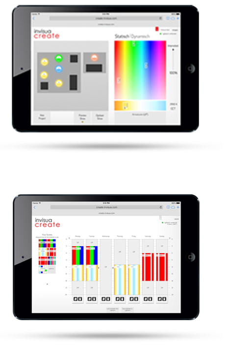 interface ipad create