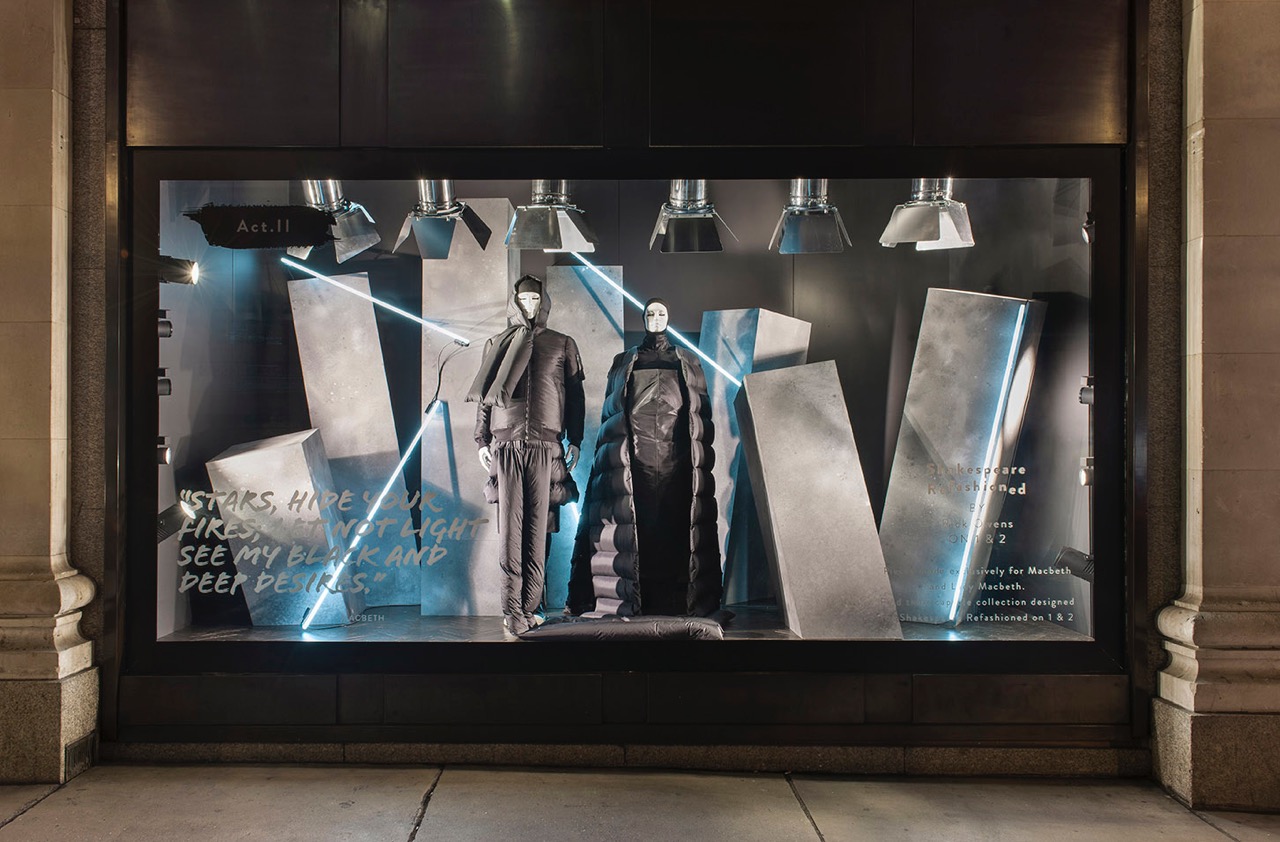 shakespeare window selfridges case 8