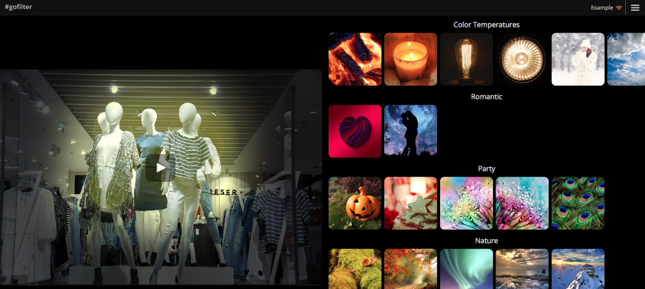 #gofilter: unlimited visual merchandise possibilities | Invisua Lighting